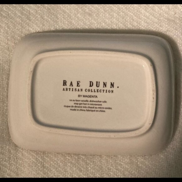 RAE DUNN # 2 Ceramic Rectangular Little  Dish - Picture 2 of 3